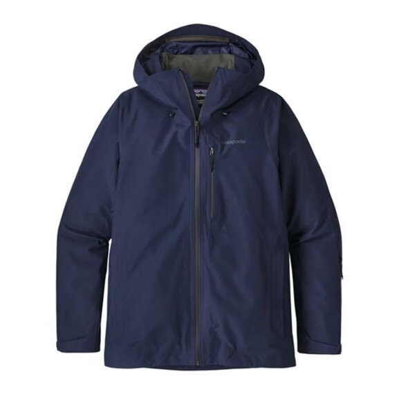 Patagonia Men's Powder Bowl Jacket - Blue Size Small - Picture 1 of 4